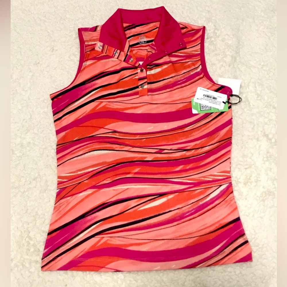 NWT TAIL SLEEVELESS GOLF SHIRT
